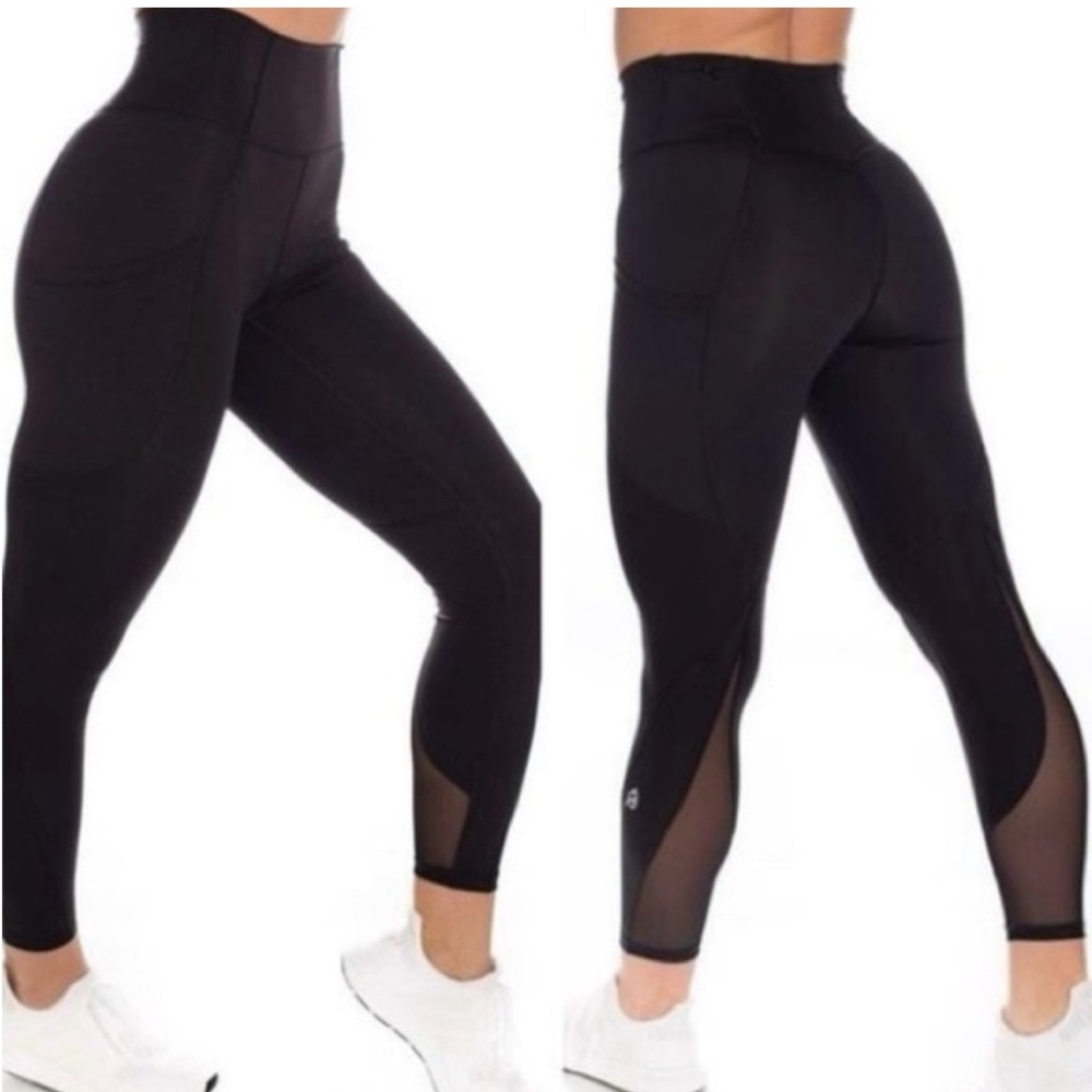 NWT Ptula Crystal Leggings- black xs